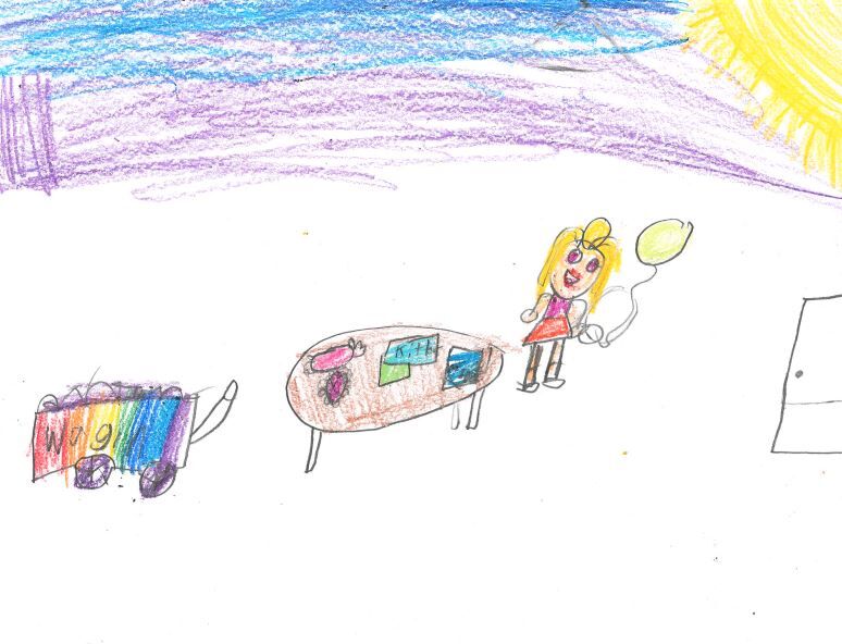 Naomi Lane, grade 2, Stevenson